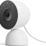 Google Nest Cam Indoor (Wired, 3rd Gen) – Security Camera with 2K Video and Gemini, Night Vision, 2-Way Audio, Works with Google Home – 2025 Model – Snow