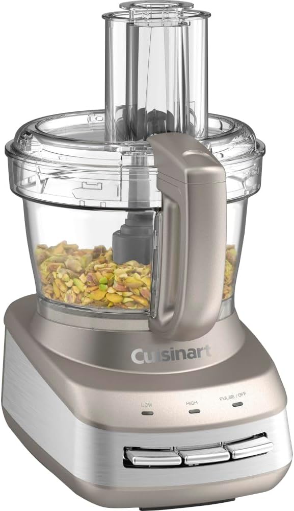 Cuisinart FP-110SS Core Custom 10-Cup Multifunctional Food Processor, Silver Sand