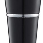 Elite Gourmet EHB3201 Immersion Hand Blender 300 Watts 2 Speed Mixing with Detachable Blades, Detachable Wand Stick Mixer, Smoothies, Baby Food, Soup, Charcoal Black