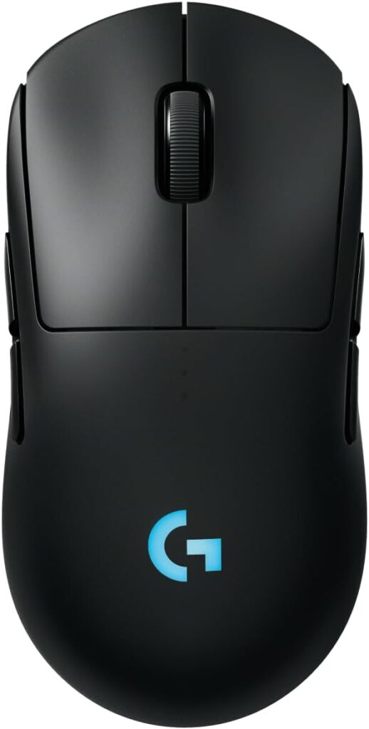 Logitech G PRO 2 Lightspeed Wireless Gaming Mouse, Right- or Left-Handed Mouse with up to 4 Customizable and Switchable Magnetic Side Buttons, 44K DPI Sensor, USB-C Charging, for PC/Mac – Black