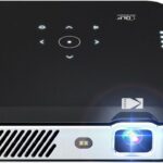 Kodak Luma 500 Mini Projector | 1080p Full HD Portable Outdoor Projector with Wi-Fi, Bluetooth, HDMI & USB | Google TV 11.0 OS, Netflix Certified, Chromecast Built-In, Black, 150