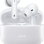 A40 Pro Wireless Earbuds, 50Hrs Playtime Bluetooth Earbuds Built in Noise Cancellation Mic with Charging Case, Bluetooth Headphones with Stereo Sound, IPX7 Waterproof Ear Buds for Phone