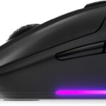 SteelSeries Rival 3 Gaming Mouse – 8,500 CPI TrueMove Core Optical Sensor – 6 Programmable Buttons – Split Trigger Buttons – Brilliant Prism RGB Lighting, Ergonomic, Black