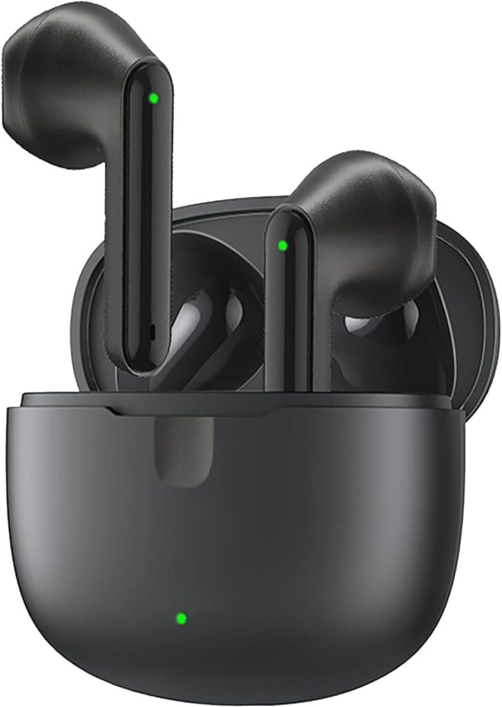 Wireless Earbuds,5.4 Bluetooth Headphones Noise Canceling,Wireless Earphones with Mic,Comfort Fit,Touch Control,50h Playtime,IP7 Waterproof in-Ear Earphones,Sports Ear Buds for iOS/Android