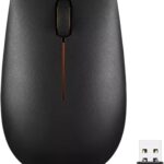 Lenovo 300 Wireless Mouse – Computer Mouse for PC, Laptop with Windows – Ambidextrous Design – 2.4 GHz Nano USB Receiver – 12 Month Battery Life