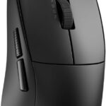 Redragon M724 Wired Gaming Mouse, 42G Ultra-Light 12,400 Max DPI Optical Gaming Mouse with 5 Programmable Buttons, Ergonomic Natural Grip Build, Software Supports DIY Keybinds & DPI, Black