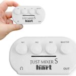Maker hart JUST Mixer S Portable 3 Channels Stereo IN Mini Audio Mixer/2 Stereo Output/Battery/USB Power/3C Device