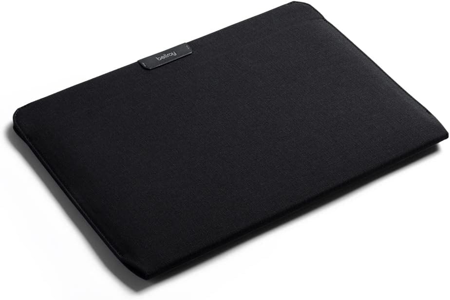 Bellroy Laptop Sleeve (Fits 14 Inch Laptop or MacBook, Slim Protective Case with Magnetic Closure) – Black