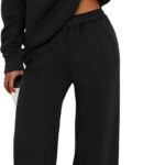 XIEERDUO Sweatsuits Women 2 Piece Outfit Matching Lounge Sets Fall Outfits 2025 Fashion Clothing Crewneck Track Suits