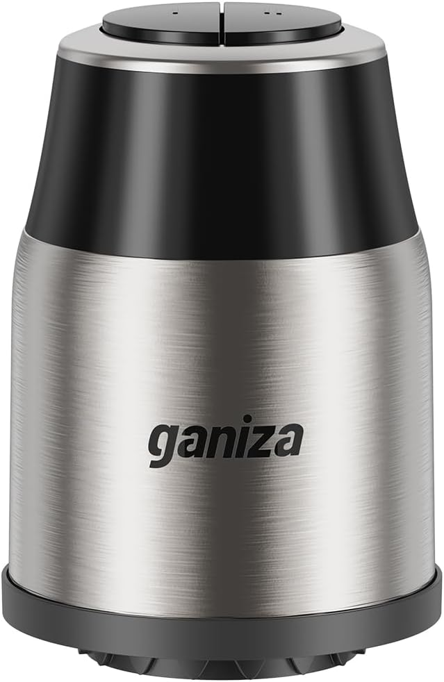 Ganiza Electronic Part of Food Processor, Powerful Pure-Copper Motor, Black&Silver, GC10