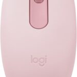 Logitech M196 Bluetooth Wireless Mouse, Compact and Portable Mouse for Laptops, Tablets and More, 12-Month Battery, Smooth Tracking, Compatible with PC and Mac, Windows and macOS – Rose