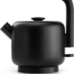 Fellow Electric Clyde Kettle – 1.5 Liter Capacity – Modern Twist On Stovetop Design, All-Purpose, Stainless Steel – Warm Water for Ramen, Oatmeal, Tea, Coffee & more – Large Capacity