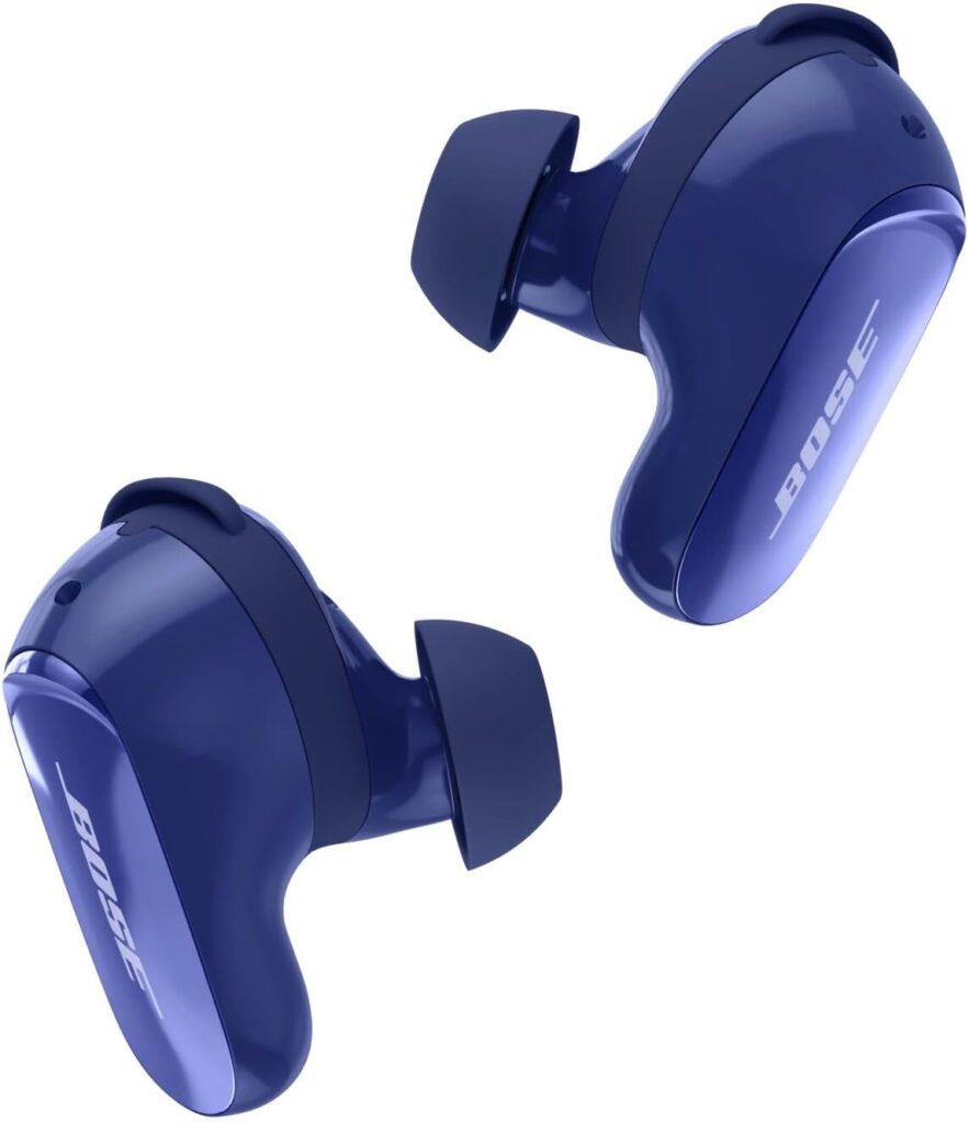 Bose New QuietComfort Ultra Bluetooth Earbuds (2nd Gen), Wireless Noise Cancelling Earbuds, Up to 6 Hours Battery, IPX4 Rating, Immersive Audio, Deep Bass, Midnight Violet – Limited Edition Color