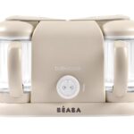 BEABA Babycook Duo 4 in 1 Baby Food Maker, Baby Food Processor, Baby Food Blender Baby Food Steamer, Make Fresh Healthy Baby Food at Home, 9.1 Cup Capacity, Makes 54 Servings in 20 Mins, Oat