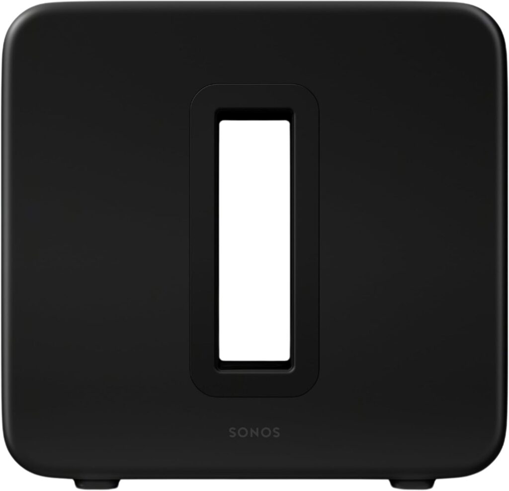 Sonos Sub 4 – Wireless Subwoofer – Black