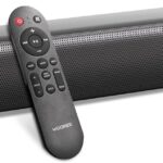 2.1ch Sound Bar for Smart TV with 6 Levels Voice Enhancement, Built-in Subwoofer, 16 Inches Bluetooth 5.3 TV Soundbar Speakers with ARC/Optical/AUX/USB Connection