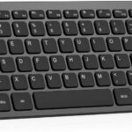 Arteck 2.4G Wireless Keyboard Ultra Slim and Compact Keyboard with Media Hotkeys for Computer Desktop PC Laptop Surface Smart TV and Windows 11/10/8/7, Black
