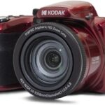 KODAK PIXPRO AZ425-RD 20MP Digital Camera 42X Optical Zoom 24mm Wide Angle 1080P Full HD Video Optical Image Stabilization Li-Ion Battery 3″ LCD Vlogging Camera (Red)