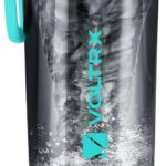 VOLTRX Shaker Bottle, Gallium USB C Rechargeable Electric Protein Mixer, Shaker Cups for Protein and Meal Replacement Shakes, BPA Free, Made with Tritan, 24oz
