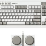 8BitDo Retro Mechanical Keyboard, Bluetooth/2.4G/USB-C Hot Swappable Gaming Keyboard with 87 Keys, Dual Super Programmable Buttons for Windows and Android – M Edition