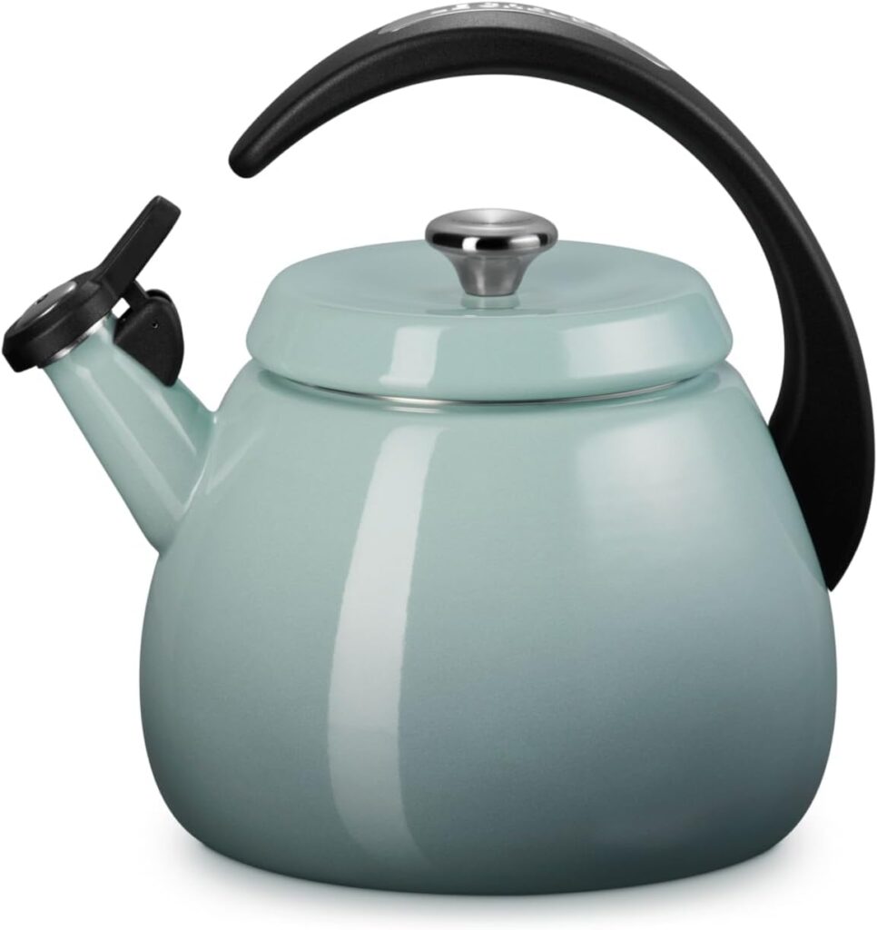 Le Creuset Enamel on Steel Cloche Kettle, 2.2 qt., Sea Salt