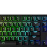 HyperX Alloy Origins – Mechanical Gaming Keyboard, Software-Controlled Light & Macro Customization, Compact Form Factor, RGB LED Backlit – Linear HyperX Red Switch (Black)