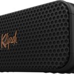 Klipsch Nashville Portable Bluetooth Speaker with a 2.25″ full range drivers for 360 degree audio, IP67 dust and waterproof rating, 24 hours of playtime for a premium live concert experience