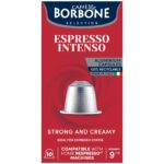 Caffè Borbone Espresso Intenso Aluminum Capsules Compatible with Nespresso Original Machines, Dark Roast, 100 Count