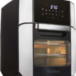 West Bend AFWB12BK13 Electric Air Fryer Oven, Countertop Air Fryer Rotisserie Combo with 10 Digital Quick Menu Presets, 1700 W, 12.6 Qt, Black