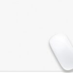 Audimi White Mouse Pad, All White Mousepad with Non-Slip Thin Mouse Mat for Computer Laptop Wireless Mouse Home Office Travel Work 9.5X7.9 Inch (24X20X0.2Cm)