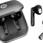 Wireless Earbuds, Hybrid ANC Active Noise Cancellation, High-Fidelity Sound Clear Voice Bluetooth Headphone, IPX4, Premium Metal case, Gaming Mode Low Latency, Comfortable semi in-Ear