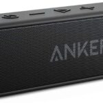 Anker Soundcore 2 Portable Bluetooth Speaker with Stereo Sound, Bluetooth 5, Bassup, IPX7 Waterproof, 24-Hour Playtime, Wireless Stereo Pairing, Speaker for Home, Outdoors, Travel