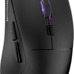 Redragon M618 Wired Gaming Mouse, 10000 DPI Optical Ergonomic Mouse with 6 Programmable Buttons, 84G Ultra Lightweight, Software Supports DIY Keybinds, Black