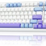 Aula F99 Wireless Mechanical Keyboard,Tri-Mode BT5.0/2.4GHz/USB-C Hot Swappable Custom Keyboard,RGB Backlit Gaming Keyboard for PC/Tablet/Xbox/PS4/PS5 (Renewed)