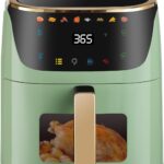 Panana Air Fryer, 8QT Large Capacity Air Fryer, Oilless Healty Cooker Airfryer Oven with 8 Presets, 1500W Air Fryers for Quick Meal, Home Use