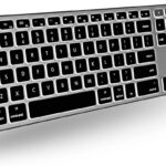 Macally Backlit Bluetooth Keyboard for Mac – Compatible Apple Keyboard Wireless – Multi-Device for MacBook Pro/Air, iMac, iMac Pro, Mac mini/Pro