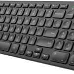 Arteck HB305-2 Universal Multi-Device Bluetooth Keyboard Ultra Compact Wireless Bluetooth Keyboard with Media Hotkeys for Windows iOS iPad OS Android Computer Desktop Laptop Surface Tablet Smartphone