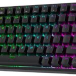RK ROYAL KLUDGE RK84 Wireless RGB 75% Triple Mode BT5.0/2.4G/USB-C Hot Swappable Mechanical Keyboard, 84 Keys Wireless Gaming Keyboard w/High-Capacity Battery, Clicky Blue Switch