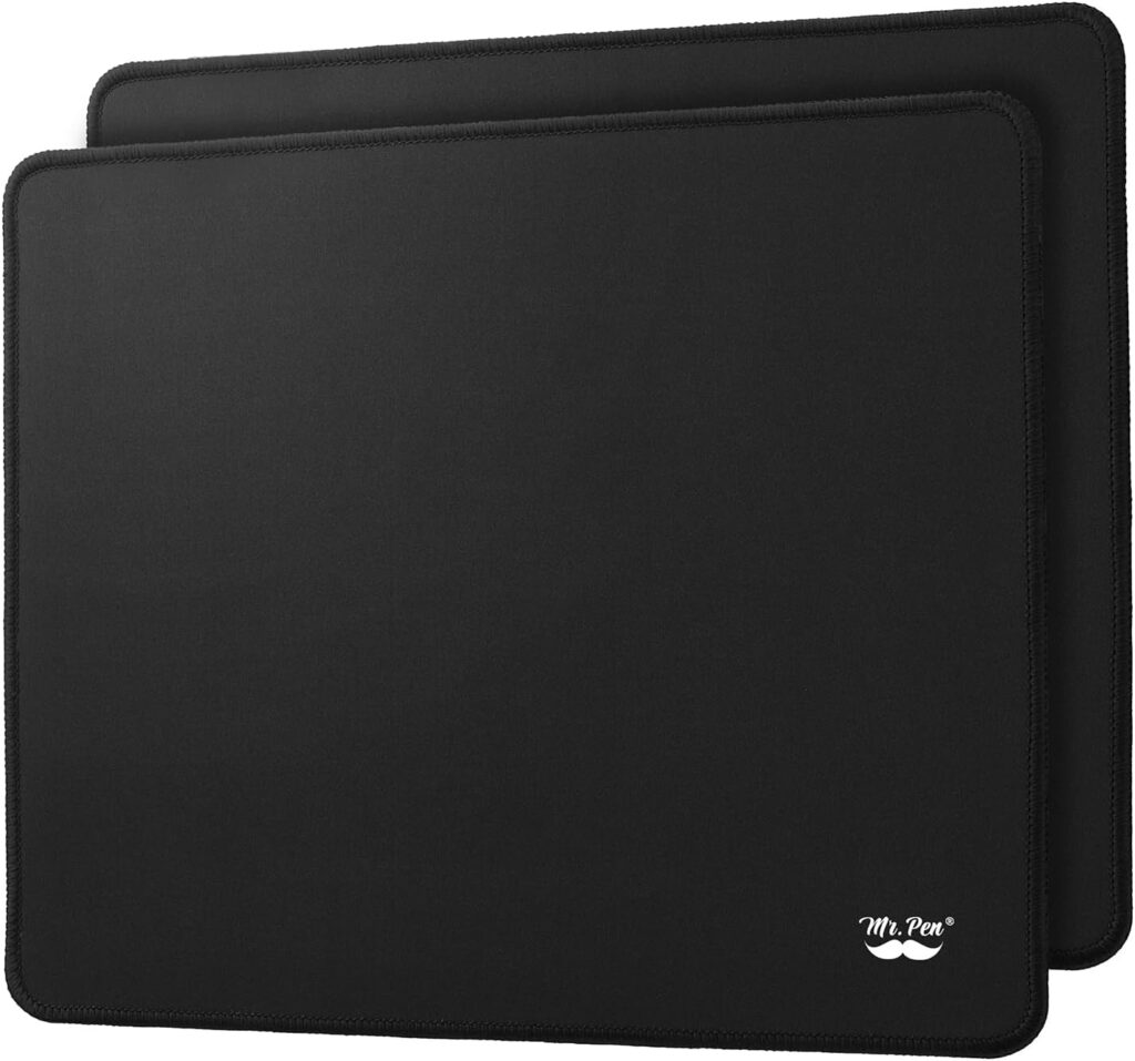 Mr. Pen- Mouse Pad, 12.5″x10.5″, 2 Pack, Mouse Pads for Wireless Mouse, Mouse Pad Gaming