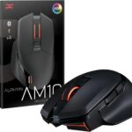 PowerColor ALPHYN AM10 Wireless Gaming Mouse, Black
