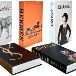 5pcs Aesthetic Books for Home Decor,Chic Modern Fake Decorative Book for Coffee Table,Fashion Faux Books for Bookshelf Decor/Mantel Decor