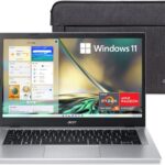 Acer Aspire 3 A315-24PT-R0UX Slim Laptop, 15.6″ Full HD IPS Touch Display, AMD Ryzen 5 7520U Quad-Core Processor, AMD Radeon Graphics, 16GB LPDDR5, 512GB NVMe SSD, Wi-Fi 6, Windows 11 Home