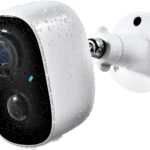 Security Camera Wireless Outdoor, Outdoor Camera Wireless 2-Way Talk Battery Powered Wi-Fi Cameras for Outside and Indoor 2K Night Vision AI Motion Detection Spotlight Siren Alarm IP65 Weatherproof