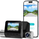 70mai 2.7K Dash Cam Front A500S, 1944P Dash Camera for Cars with Sony IMX335, Dashcam Built-in WiFi GPS, Optional Rear Dashcam, ADAS, 2” IPS LCD Screen, 24H Parking Mode, WDR, Super Night Vision