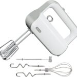 4-in-1 Electric Hand Mixer for Baking, Cooking and Coffee Drinks