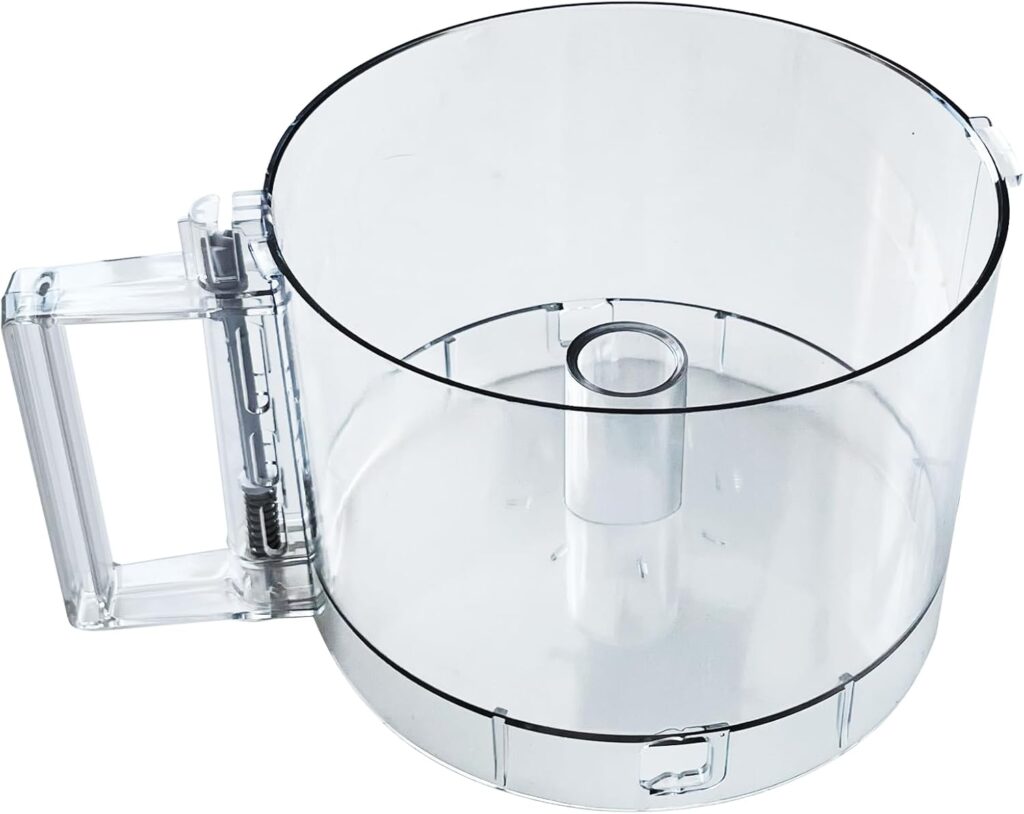 7-Cup Food Processor Work Bowl Compatible with Cuisinart DLC-10 Series,FP-631AGTX-1,NOTE:This bowl features 2 tabs on the top rim of the workbowl