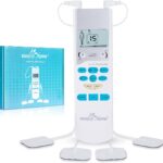Easy@Home TENS Unit Muscle Stimulator – Electronic Pulse Massager, 510K Cleared, FSA Eligible OTC Home Use Handheld Pain Relief Therapy Device-Pain Management Machine Gift for Mom Dad – EHE009