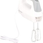 BLACK+DECKER Lightweight Hand Mixer, White, MX1500W
