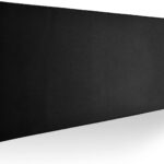 Large Gaming Mouse Pad with Durable Stitched Edges, Non-Slip Rubber Base, Big Computer Keyboard Mouse Mat Desk Pad for Home Office Gaming Work, 31.5″x11.8″x0.12″, Black