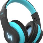seenda Kids Bluetooth Headphones Boys, Kids Wireless Headphones with 85/94dB Volume Limited, 45H Playtime, 3 Lighting Modes, Built-in Mic, Over Ear Headset with Aux Cord for iPad/Tablet/Travel/School
